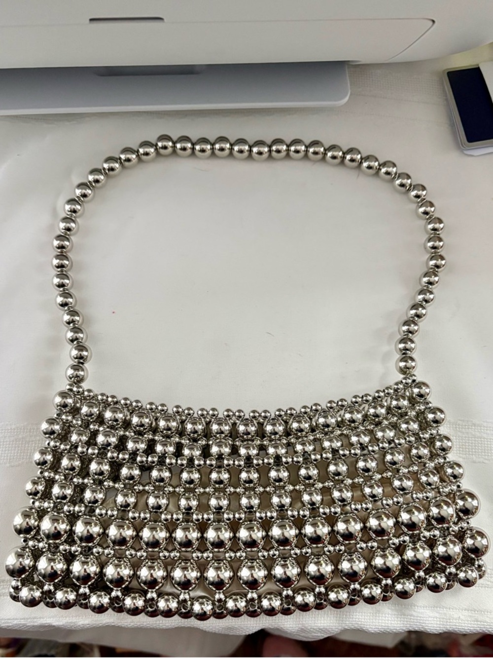 Chroma Beaded Statement bag